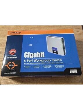 Linksys Gigabit 8-Port Workgroup Switch EG008W